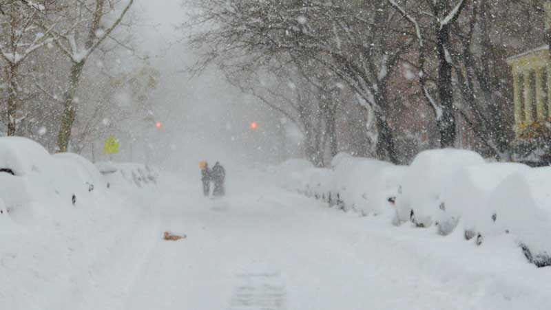 Snowy Street