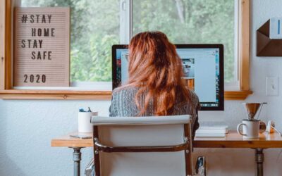 Employees continue working from home